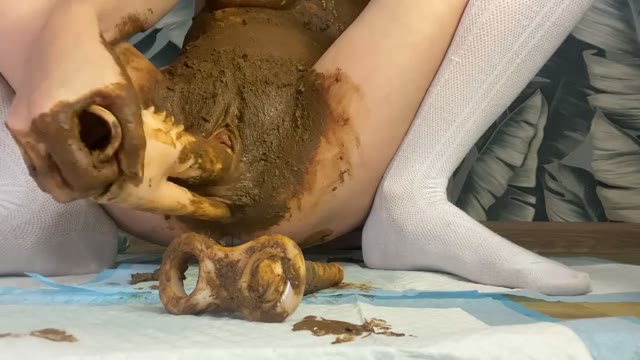 PooGirl – urine enema, double penetration, pussy shit thumbnail
