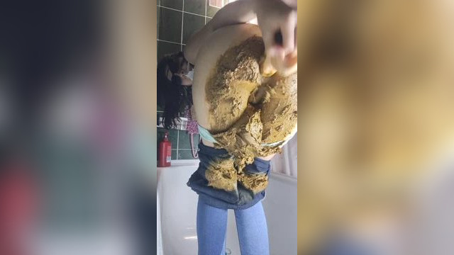 poop in skinny jeans and panties thumbnail